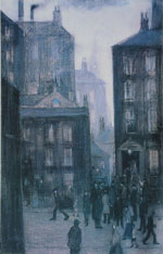Lowry, limited edition print, The lodging house