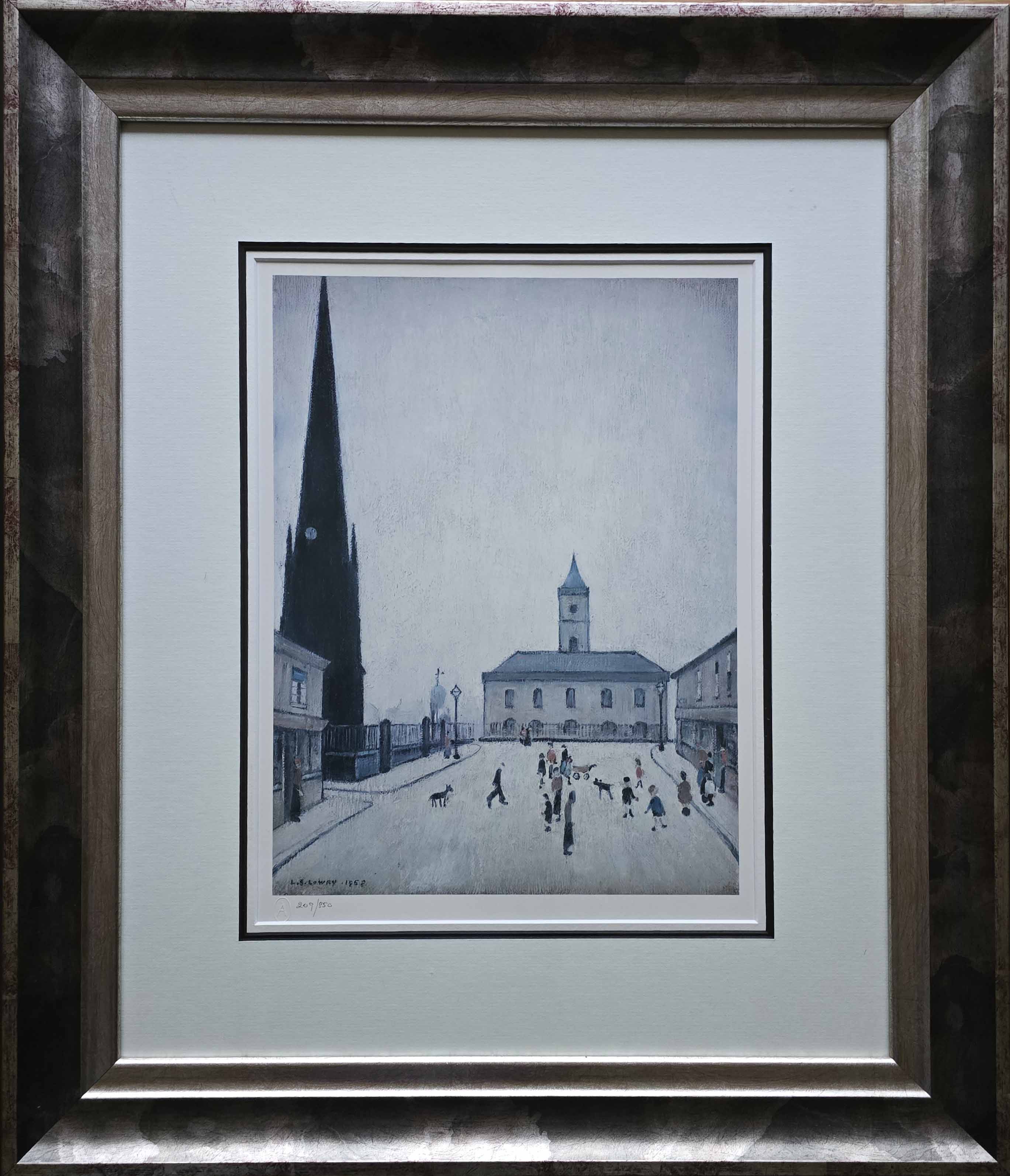 lowry, middlesbrough town hall, limited edition print