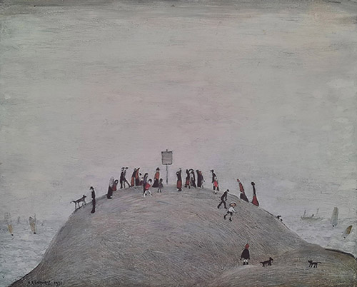 lowry, signed prints, the noticeboard