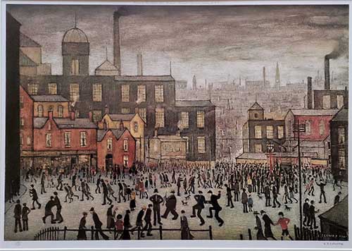 lowry, signed, prints, our town