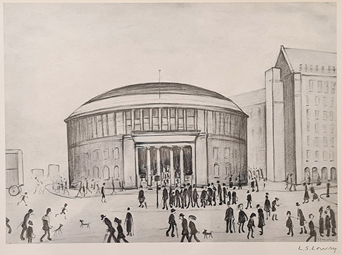 lowry, prints, reference library