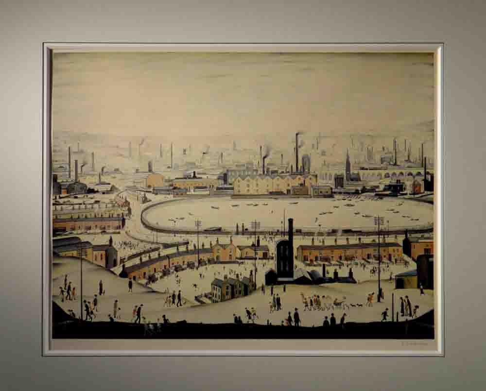 Lowry,signed Limited Edition Print, Pond