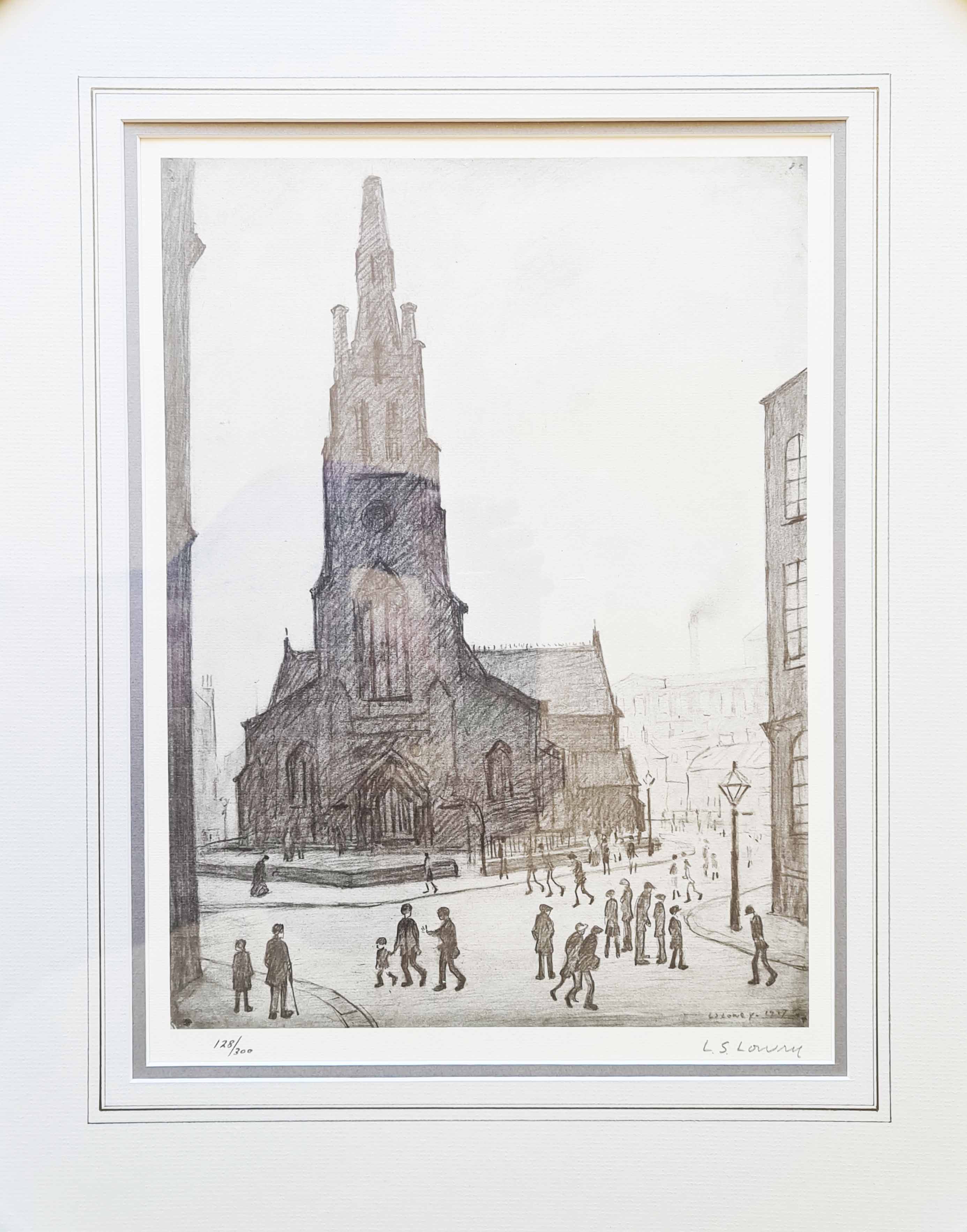 Lowry,st. simons church, print