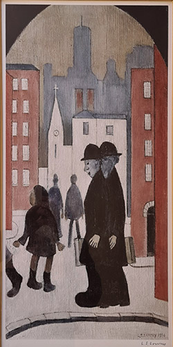 lowry, prints, two brothers